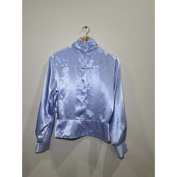 Light Purple Tuw Blouse Size 8 - Picture 5 of 7